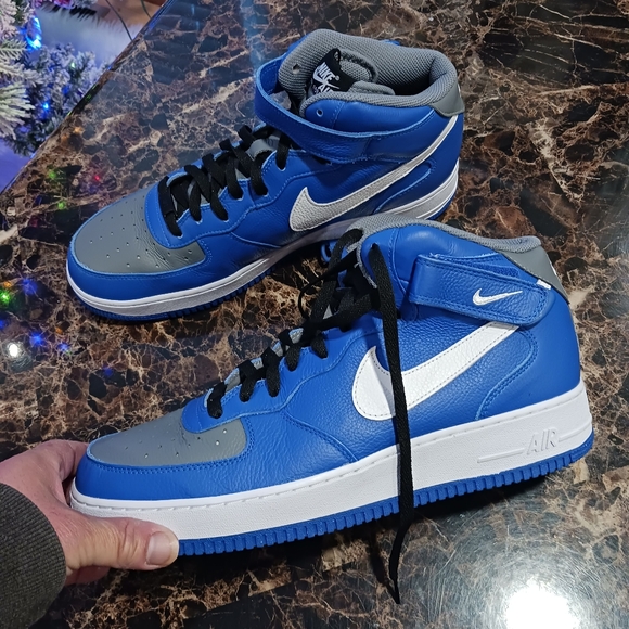 Nike Air Force 1 Mid Nike By You Streetwear Shoes Size 13 for Men - Picture 2 of 11